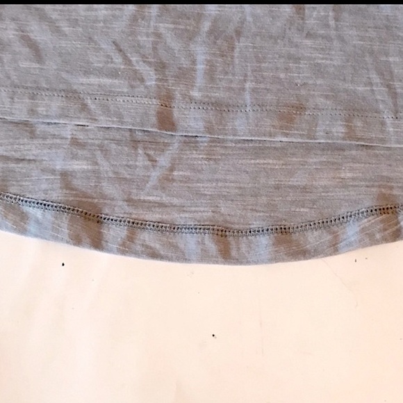 New Under Armour women's Tech V-neck T-shirt top training gear Grey Size Medium - Picture 7 of 7